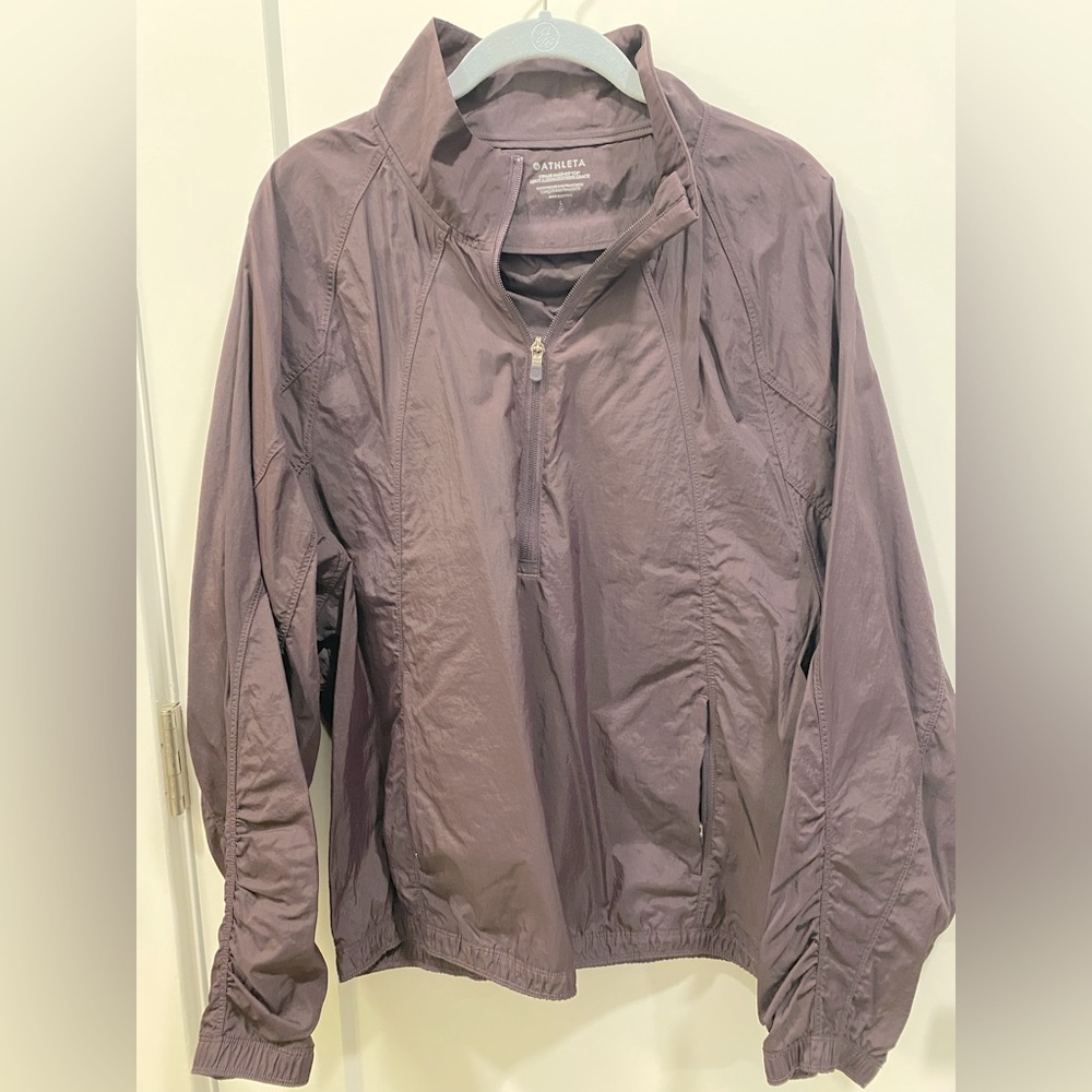Athleta quarter zip windbreaker